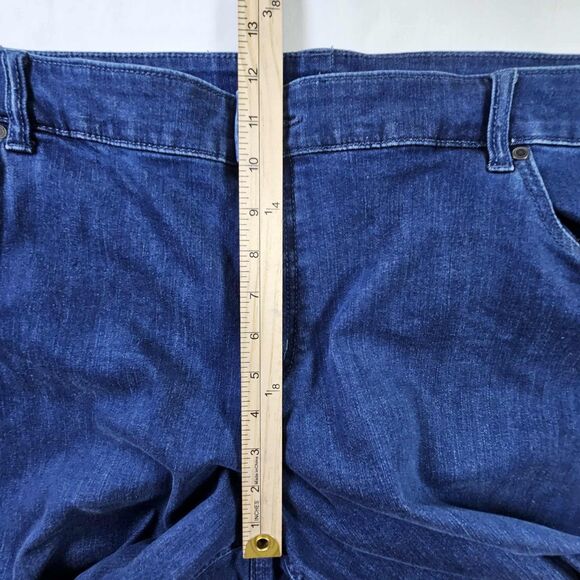 CJ Banks Women's Plus Size 24W Denim Jeans Comfort Waist - Picture 7 of 12